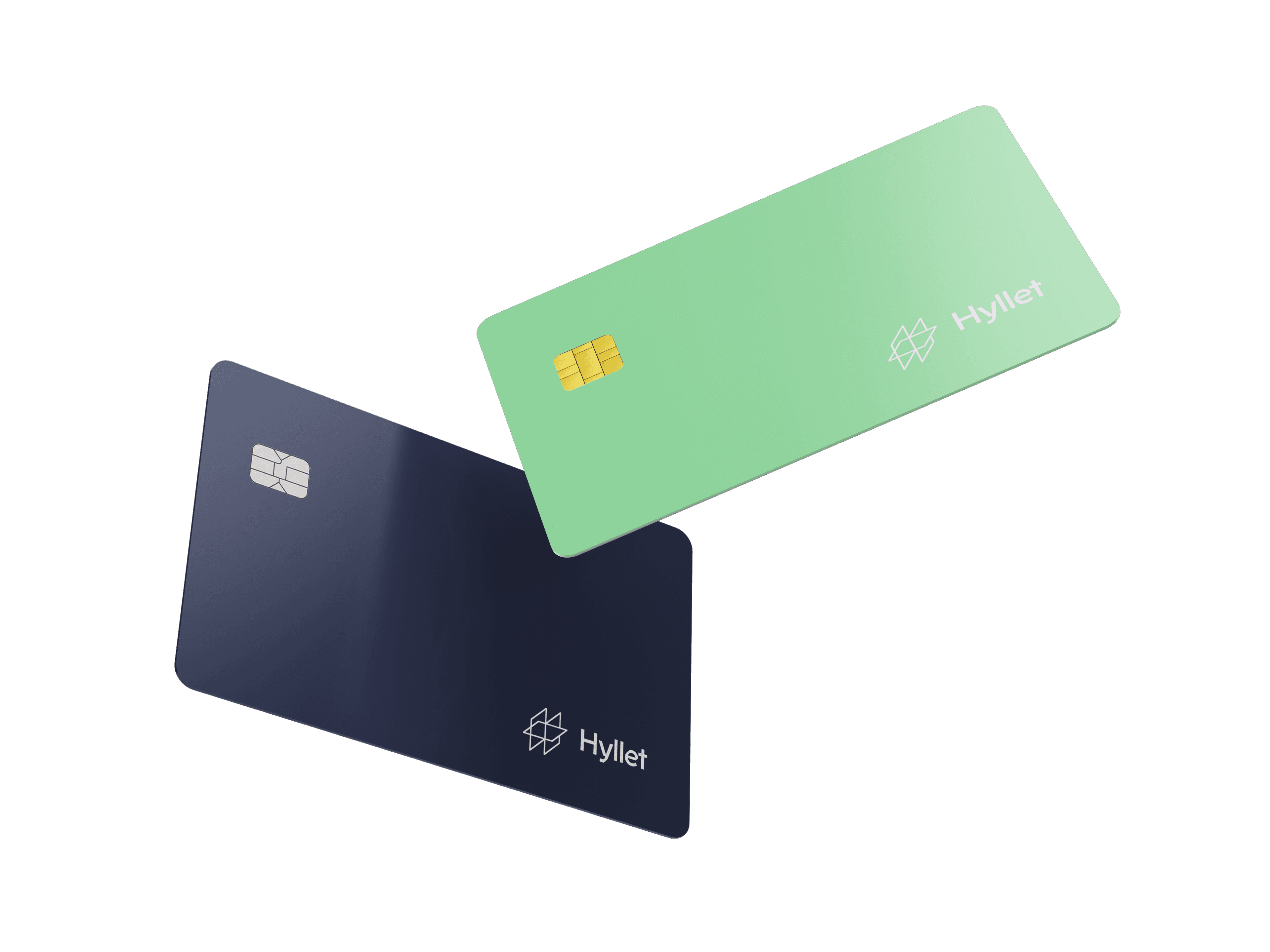 Hyllet physical payment card